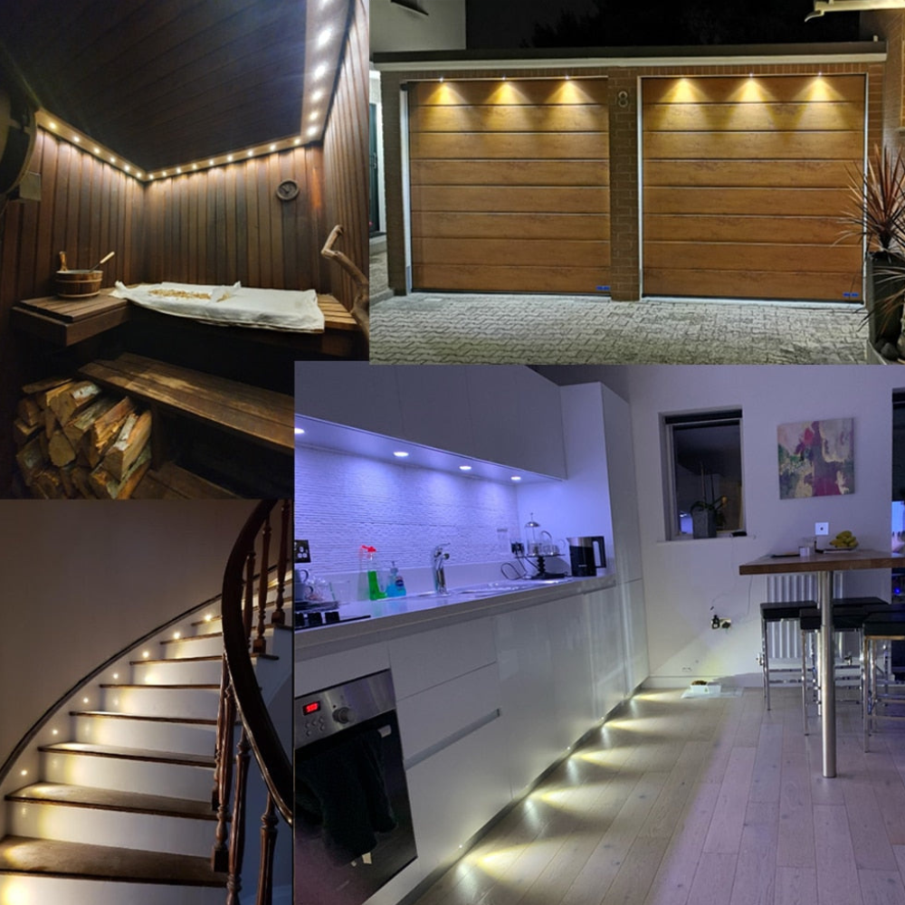 LED Downlights for Cabinets & Stairs – Focused Beam Accent Lighting Pack of 10
