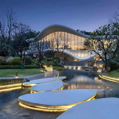 COB LED Strip for Outdoor Stairs and Landscape - Modern Hardscape Light