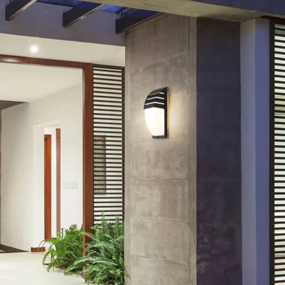 Entryway Light Fixtures with Motion Sensor - Modern Aluminum Wall Sconce