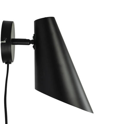 Architectural Matte Metal Wall Sconce - Minimalist Directional Wall Light