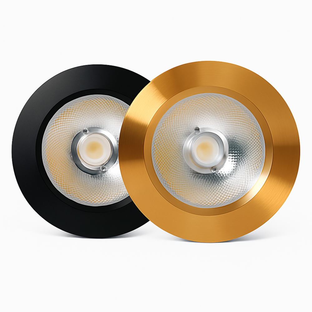 LED Undercabinet Lights with Surface Mounted Aluminum Housing - Mini Spotlight