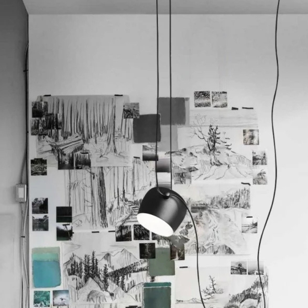 Modern Draped Bell Pendant Light - Multi-Cable Adjustable Pendant Lights