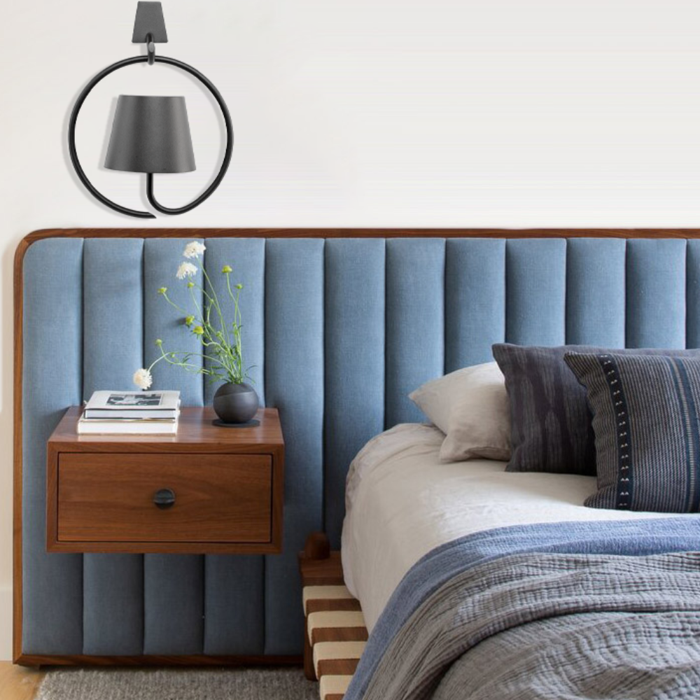 Cordless Pendant Light with Rechargeable Battery - Portable Outdoor Lamp