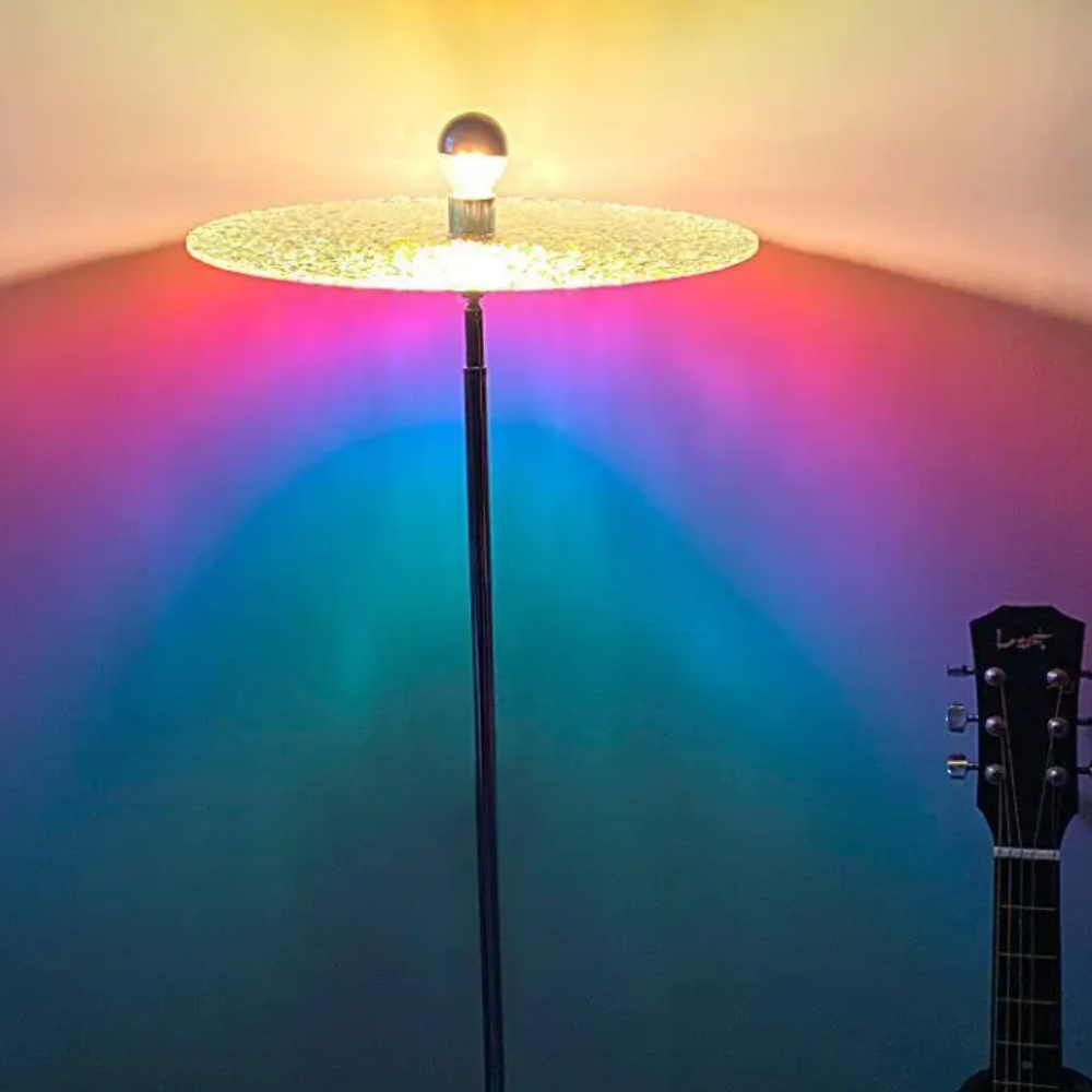 Rechargeable Sunset Lamp with Rotating Head - Mid Century Modern