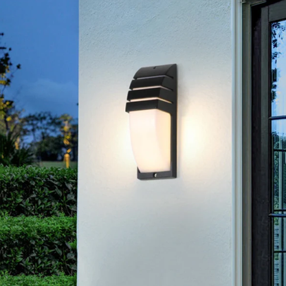 Entryway Light Fixtures with Motion Sensor - Modern Aluminum Wall Sconce