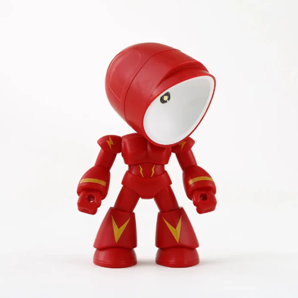 Modern Robot-Inspired Mini LED Lamp - Playful Character Accent Nightlight