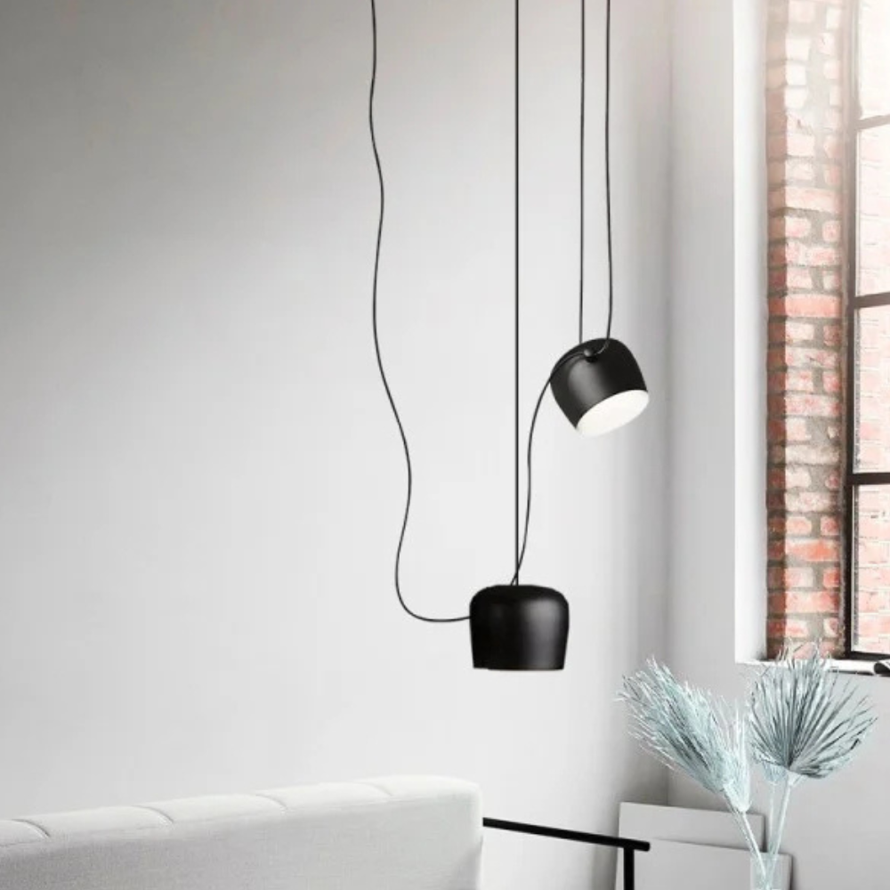 Modern Draped Bell Pendant Light - Multi-Cable Adjustable Pendant Lights