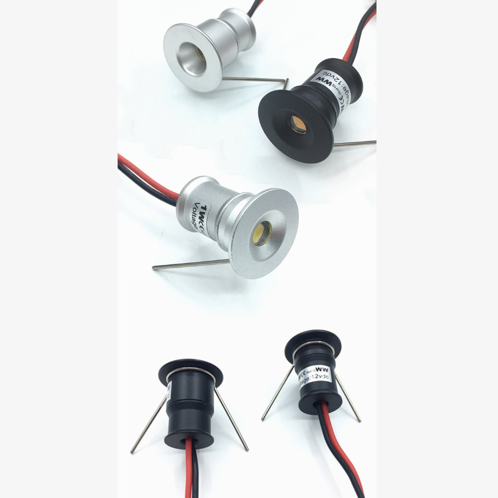 LED Downlights for Cabinets & Stairs – Focused Beam Accent Lighting Pack of 10