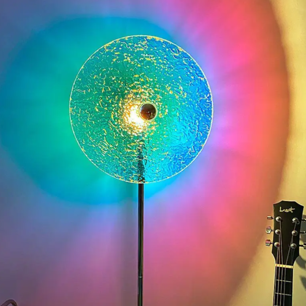 Rechargeable Sunset Lamp with Rotating Head - Mid Century Modern