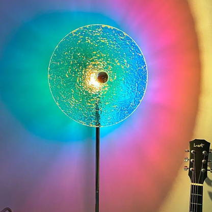 Rechargeable Sunset Lamp with Rotating Head - Mid Century Modern