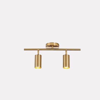 Led vanity lights with Adjustable Twin Cylinder Heads - Industrial Modern