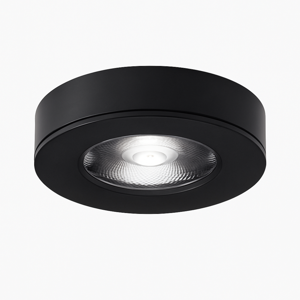 LED Undercabinet Lights with Surface Mounted Aluminum Housing - Mini Spotlight