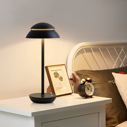 Scandinavian Minimalist Cordless LED Table Lamp - Dimmable Rechargeable Light