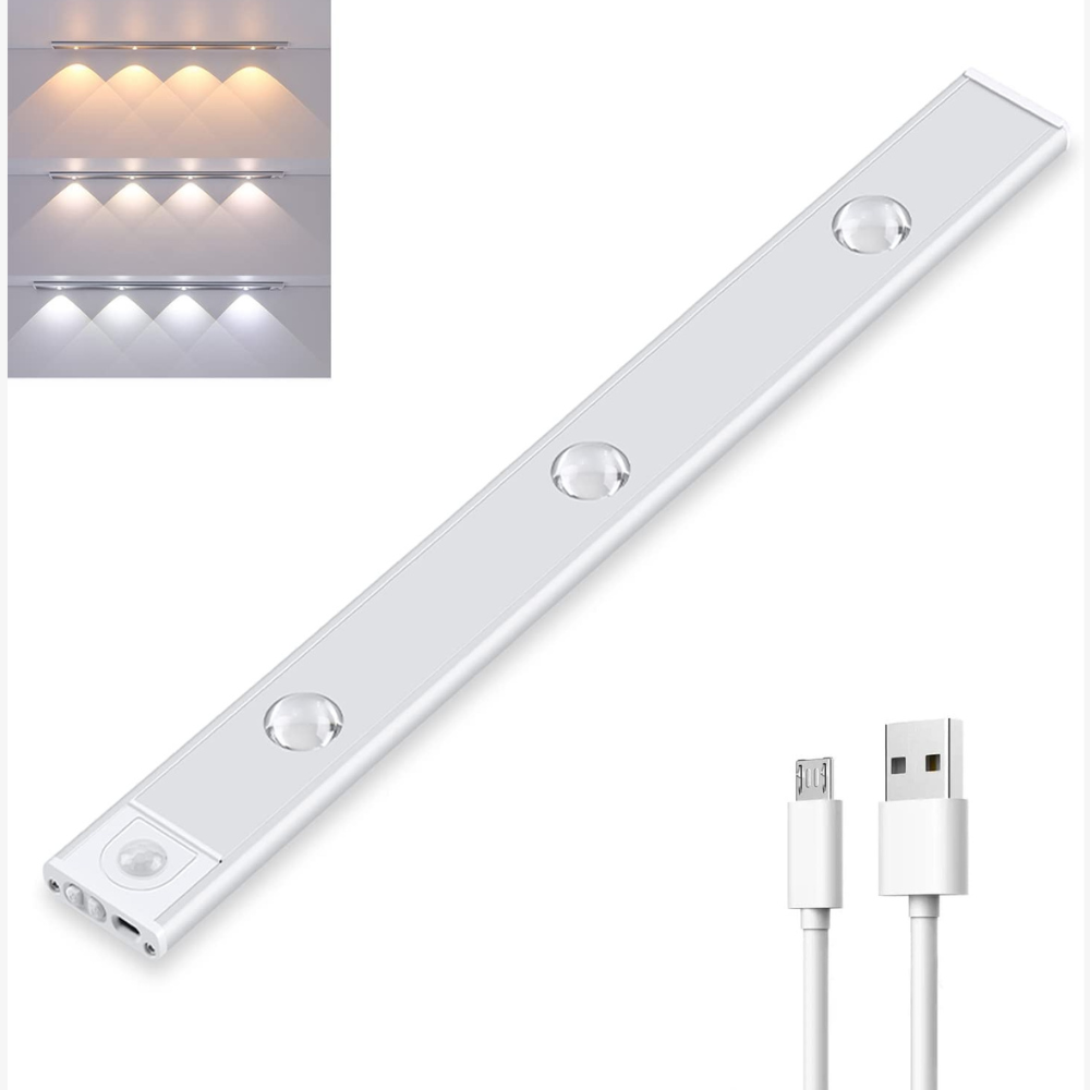 Under Cupboard Kitchen Lights with Motion Sensor and Magnetic Mount