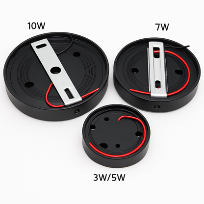 LED Undercabinet Lights with Surface Mounted Aluminum Housing - Mini Spotlight