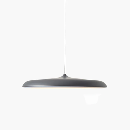 Saucer Ceiling Hanging Lamp with Metal Disc - Minimalist Nordic Decor