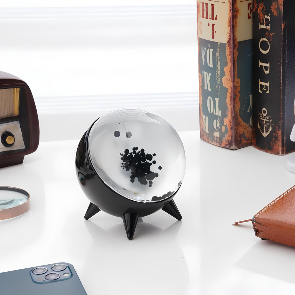 USB Rechargeable Ferrofluid Speaker - Bluetooth Rhythmic Music Display