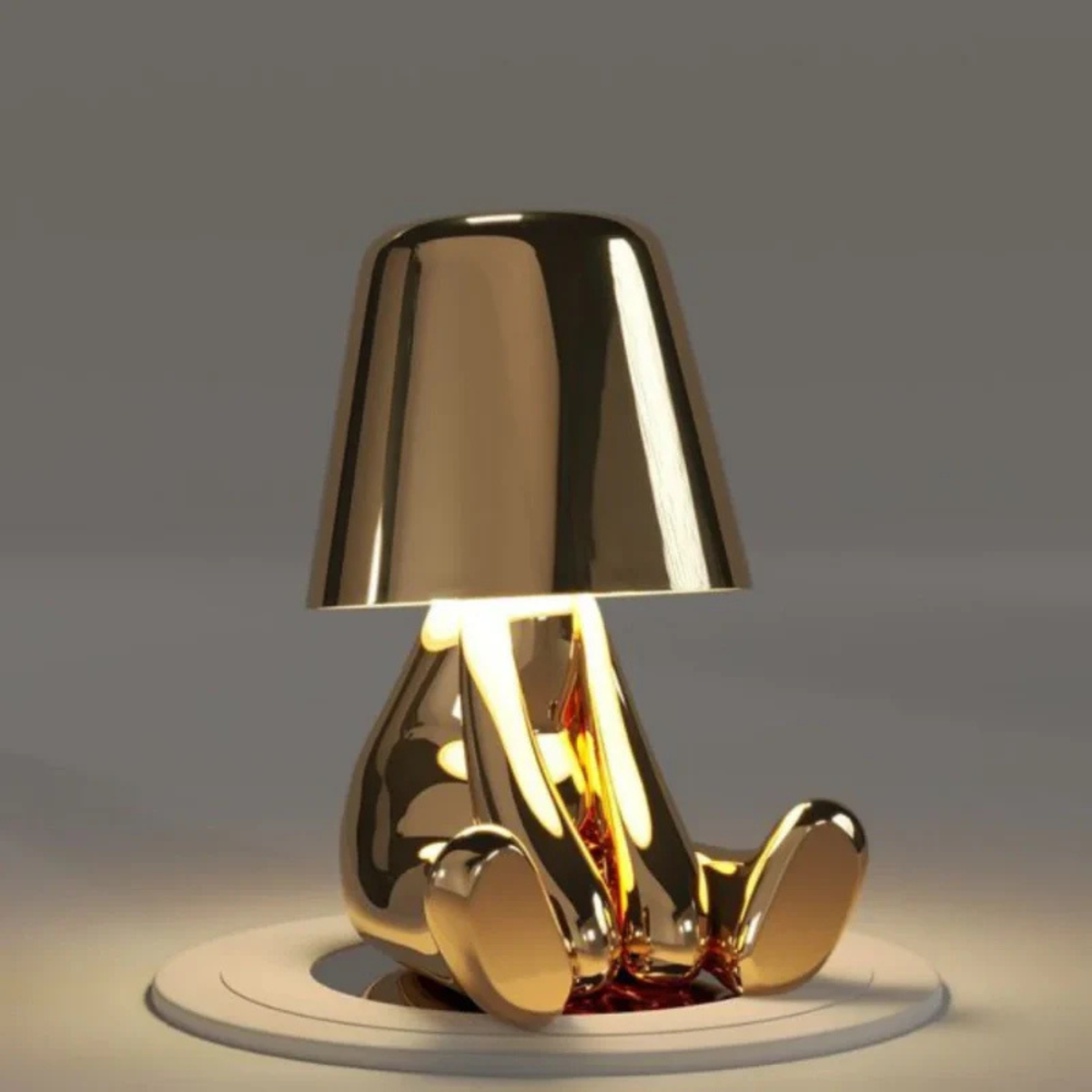 Touch-Control Table Lamp Figurine