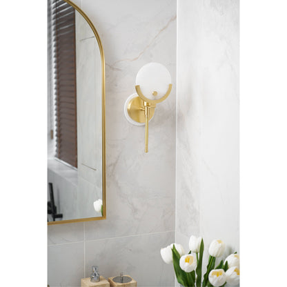 Scepter Brass Wall Sconce