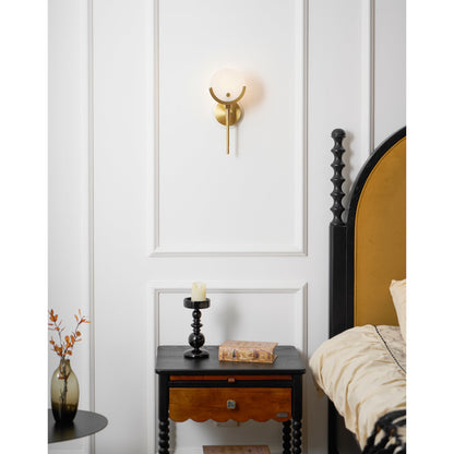 Scepter Brass Wall Sconce