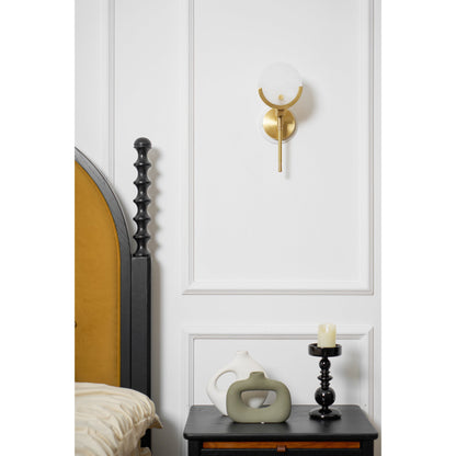 Scepter Brass Wall Sconce