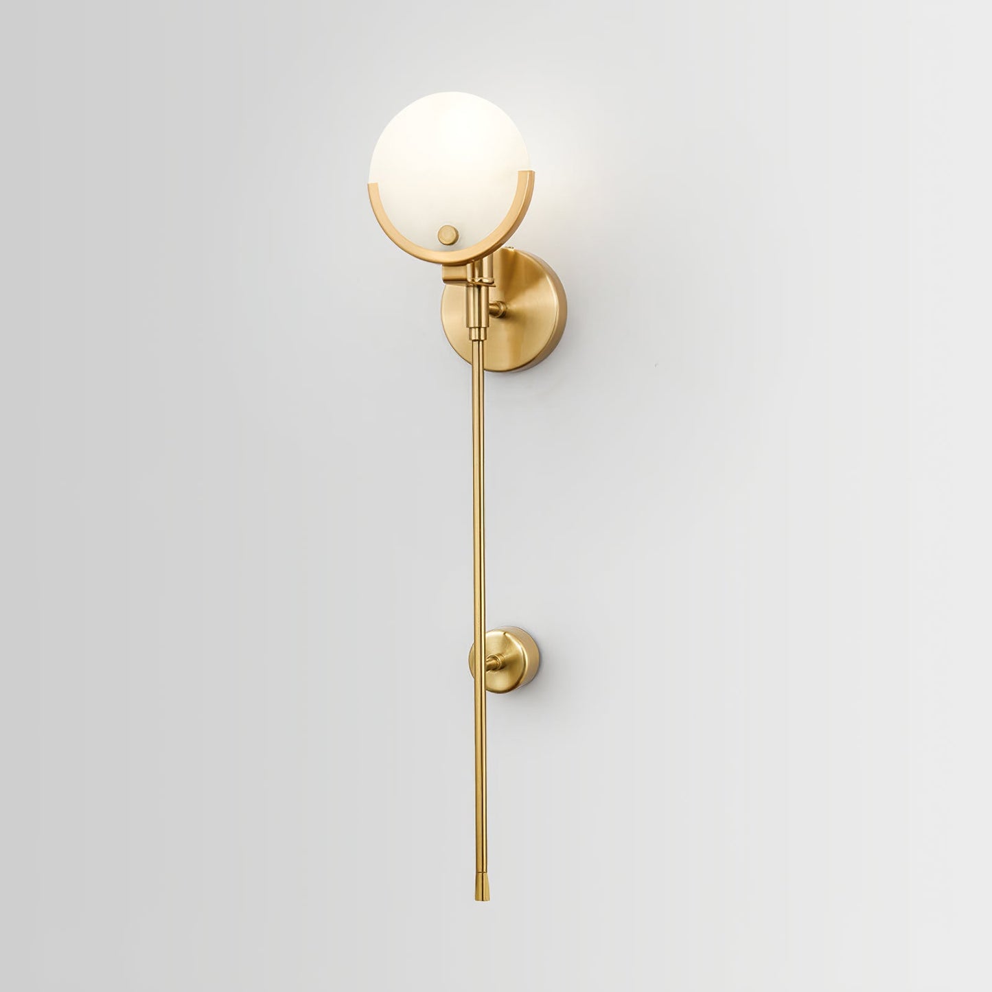Scepter Brass Wall Sconce