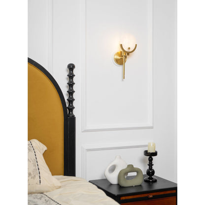 Scepter Brass Wall Sconce