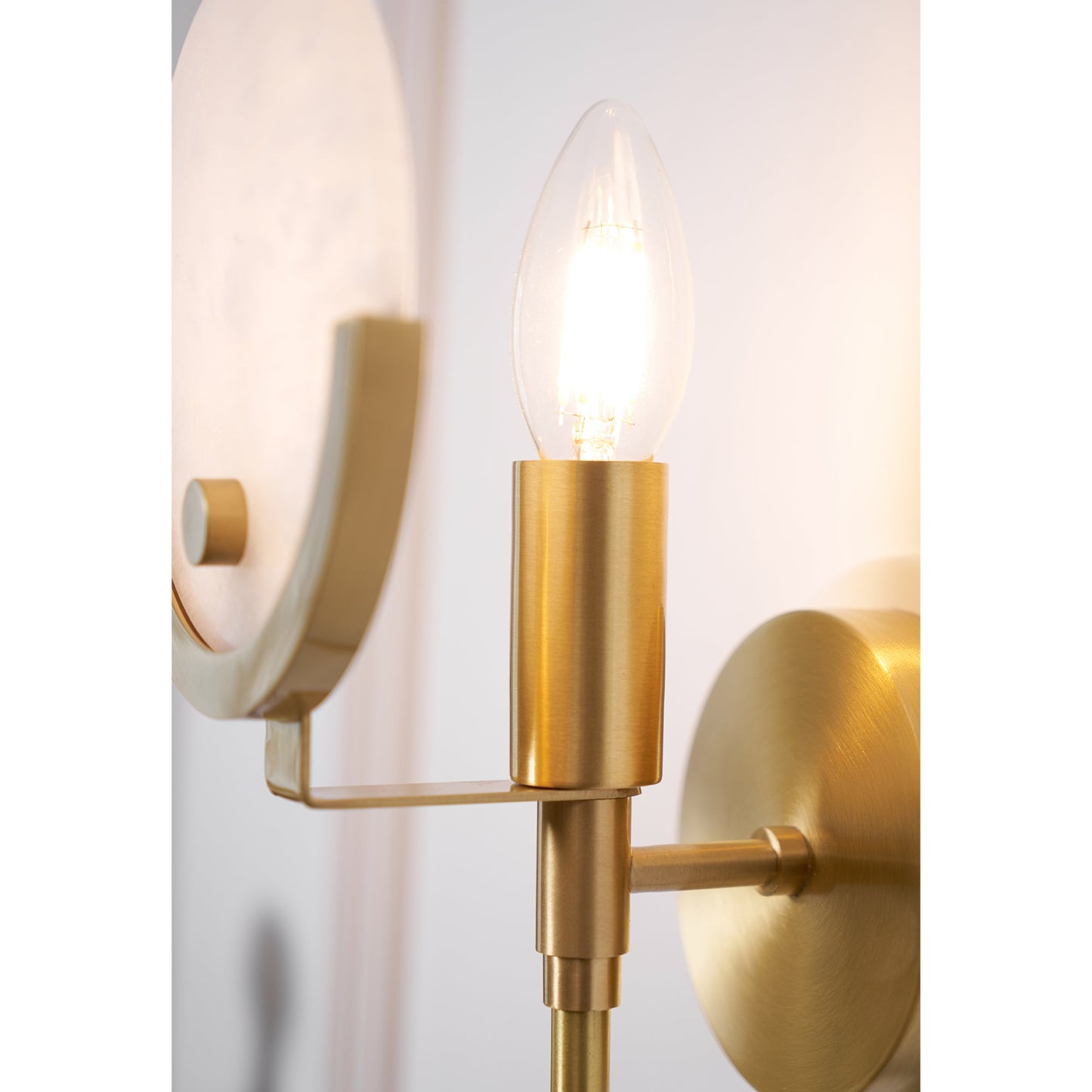 Scepter Brass Wall Sconce