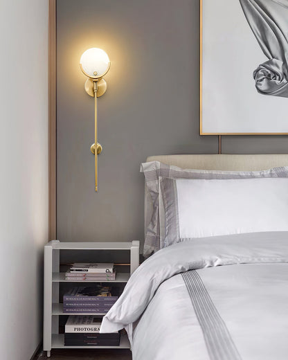 Scepter Brass Wall Sconce