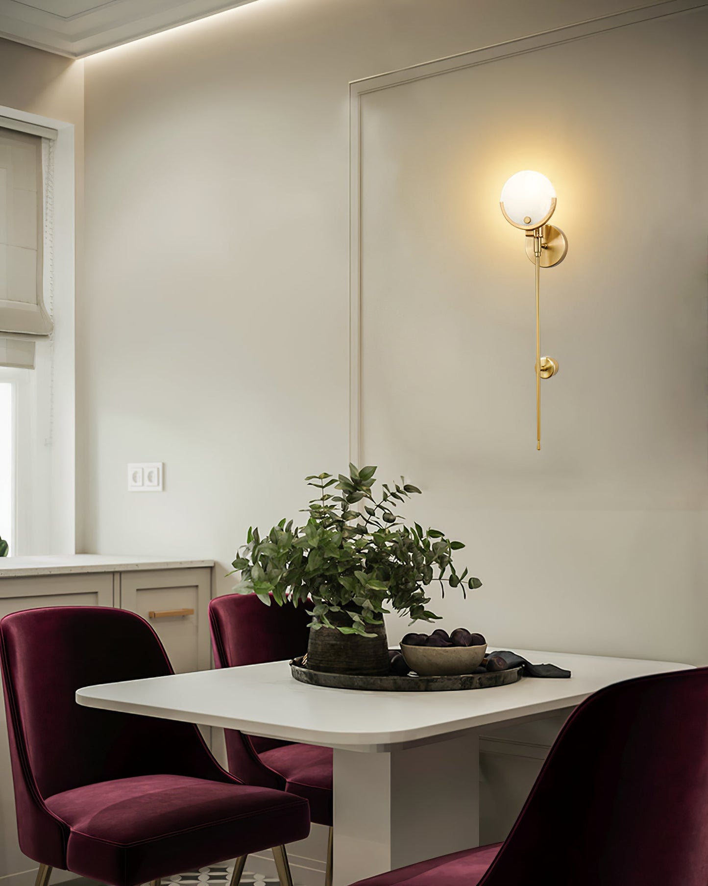 Scepter Brass Wall Sconce