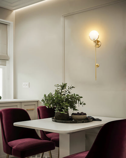 Scepter Brass Wall Sconce