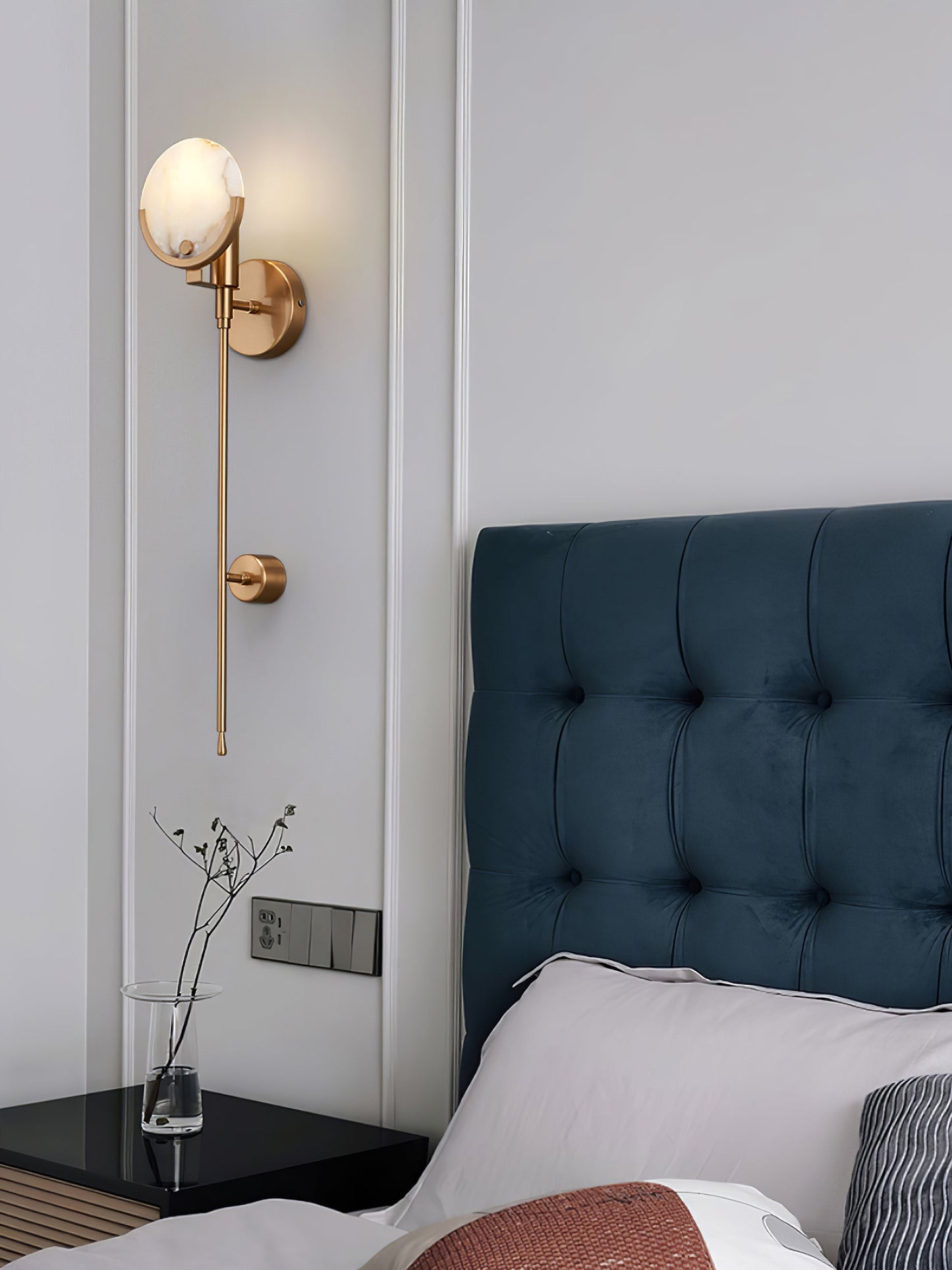 Scepter Brass Wall Sconce