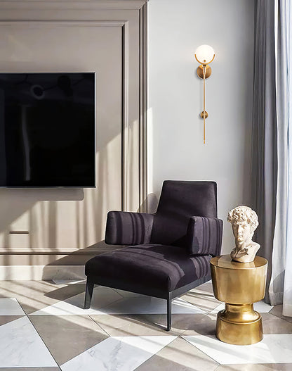 Scepter Brass Wall Sconce