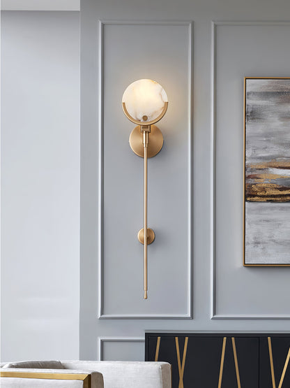Scepter Brass Wall Sconce