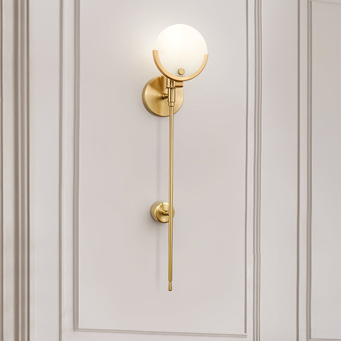 Scepter Brass Wall Sconce