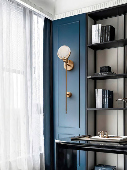Scepter Brass Wall Sconce