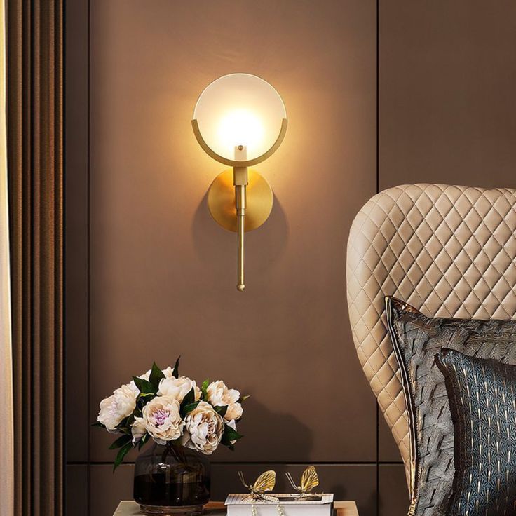 Scepter Brass Wall Sconce