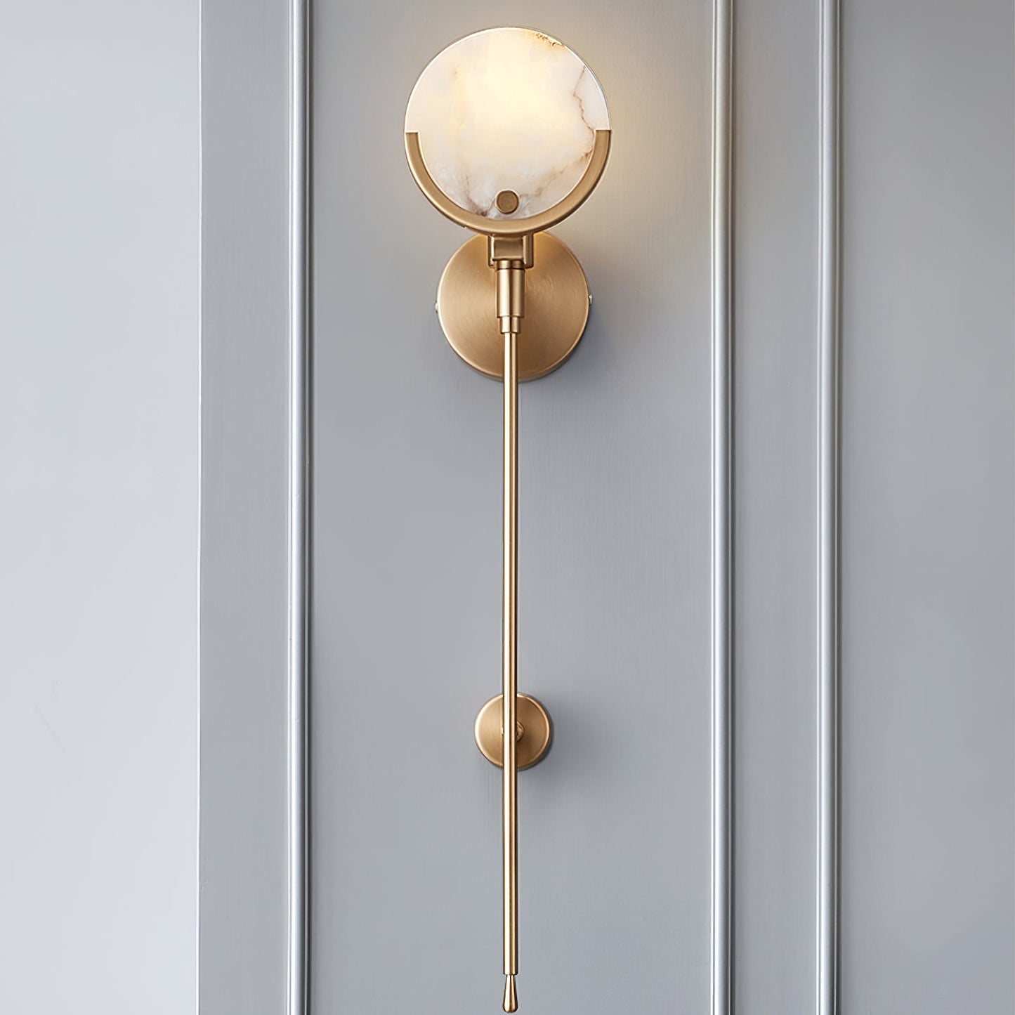 Scepter Brass Wall Sconce
