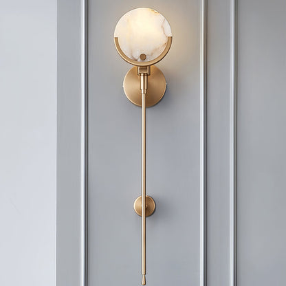 Scepter Brass Wall Sconce