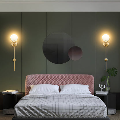 Scepter Brass Wall Sconce