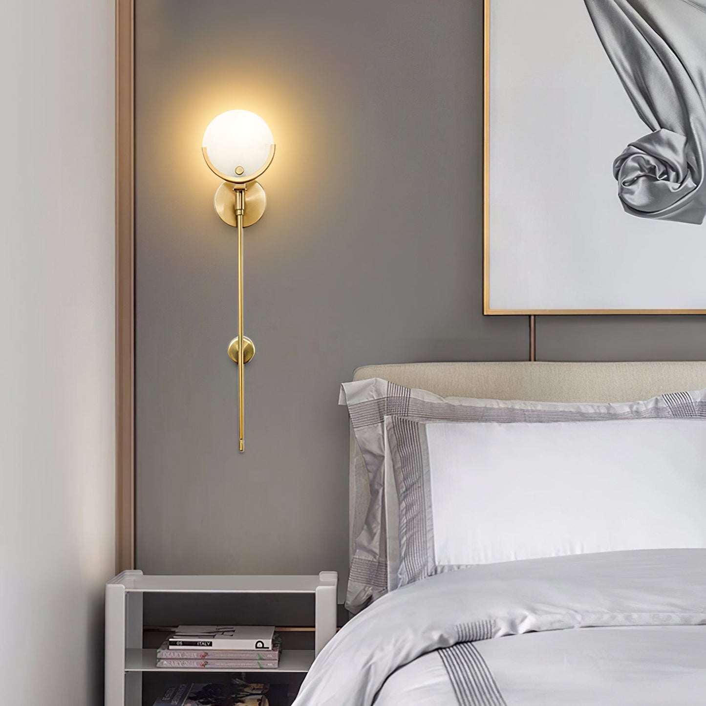 Scepter Brass Wall Sconce