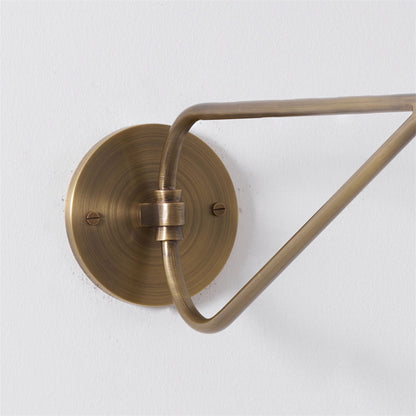 Lectern Brass Wall Light