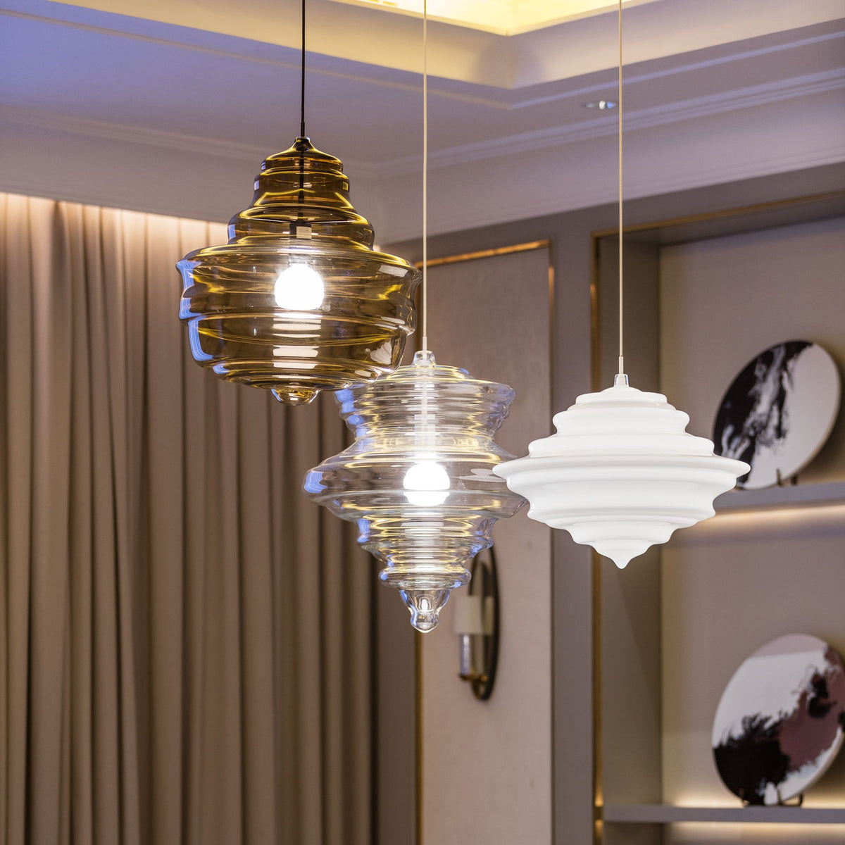Toupie Pendant Light