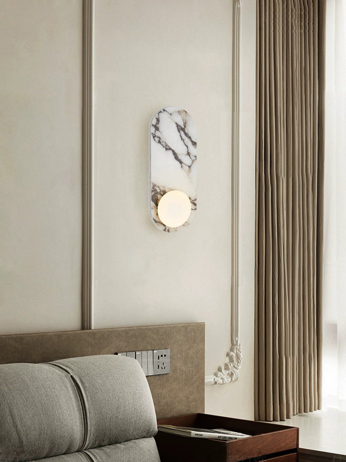 Perla Marble Wall Sconce