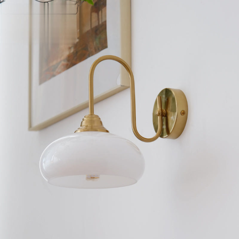 Aurore Brass Wall Sconce