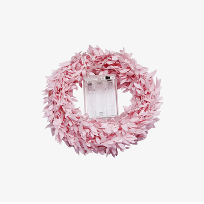 Willow Leaf Fairy Lights - Artificial Vine LED String Garland