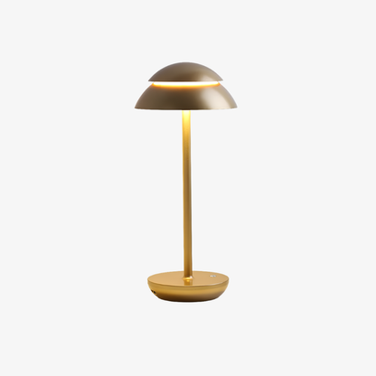 Scandinavian Minimalist Cordless LED Table Lamp - Dimmable Rechargeable Light