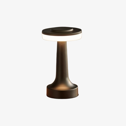 Cordless LED Disc Touch Lamp