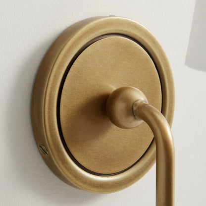 Stirrup Brass Wall Sconce