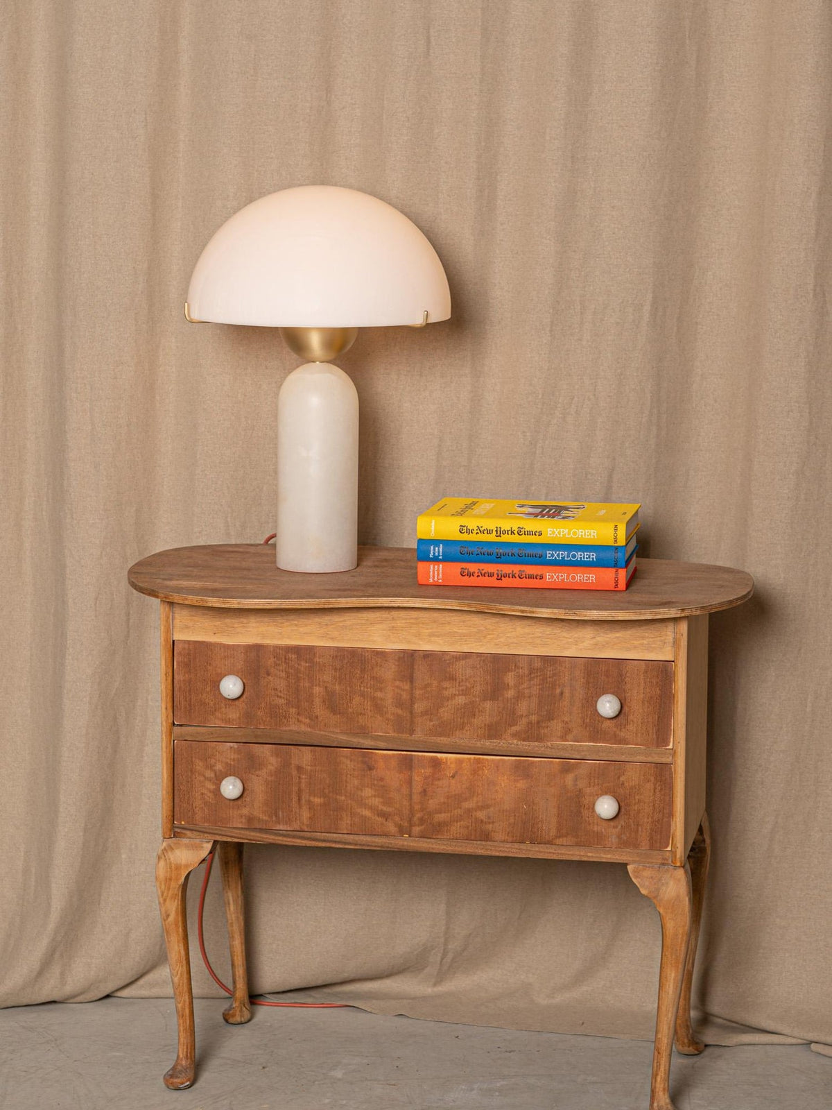 Plinth Stone Table Lamp